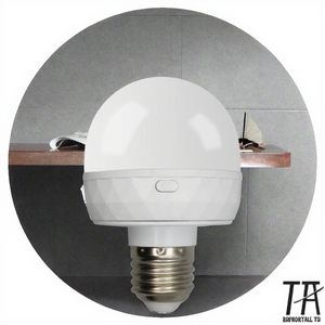 <span class=keywords><strong>Ampoule</strong></span> <span class=keywords><strong>LED</strong></span> Intelligente Rechargeable à Température de Couleur Réglable 6000K Lumière du Jour Dimmable Ra70-80 180lm PC E27 pour la Maison - Product Image 3