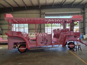 Carroza Eléctrica Turística ZOWN con 2 Años de Garantía para Parques y Atracciones Turísticas - Product Image 5