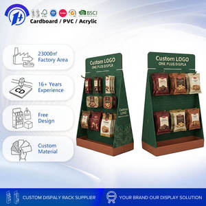 Support de présentation en carton PDQ personnalisable et écologique pour comptoir, idéal pour baumes à lèvres et produits de soin - Product Image 5