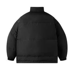 Chaqueta de Invierno 2025 para Hombre, con Cierre, Cálida, Casual, Resistente al Viento e Impermeable, con Capucha y Acolchado de Lona, Popular - Product Image 3