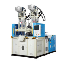 Nouvelle machine de moulage par injection rotative horizontale automatique pour l'énergie nouvelle, grande capacité, pour planches à roulettes en PEHD, silicone liquide, lunettes et coques de téléphone