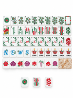 Pré-vente Juillet : Ensemble de Mahjong Américain de Luxe Moderne, 160 Tuiles en Acrylique Personnalisées, Jeux de Société en Gros