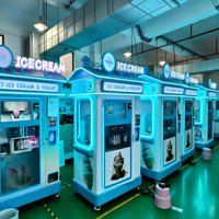 Mesin Es Krim Robot Otomatis Grosir Pasokan Massal Pabrik Mesin Penjual Es Krim Bisnis Mal