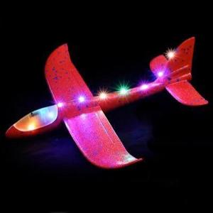 LED Light Foam Plane | Durable & Long-Range Glider | Perfect for Night Play & Outdoor <b>Fun</b> - Product Image 1
