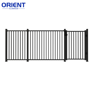 Vente Flash : <span class=keywords><strong>Panneaux</strong></span> de clôture à lattes modernes de haute qualité, sur mesure, pour l'intimité, durables, en aluminium, pour piscine extérieure - Product Image 2