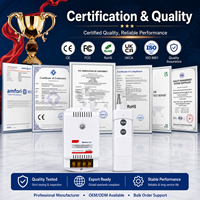 Relais sans fil AC 220V 433MHz 40A, interrupteur à commande à distance pour pompe, usage domestique et industriel, portée de 1 km (certifié CE)
