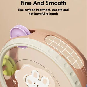 1 Uds. Juguete de tambor de campana de bebé de plástico suave para niños juguete de entrenamiento sensorial para viajar y <span class=keywords><strong>comer</strong></span> aplaudir con atención de sonido - Product Image 6