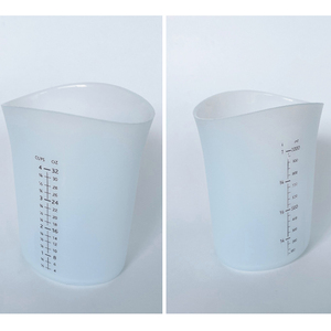 Taza medidora Flexible de silicona, tazas de fusión para resina, <span class=keywords><strong>mantequilla</strong></span>, Chocolate, exprimidor y vertido, taza medidora de silicona con marcado - Product Image 2