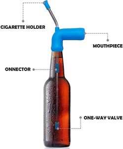 Custom Logo Printed Beer Drinking Snorkel Reusable Party Game Factory Price <b>Drinkware</b> <b>Accessory</b> - Product Image 3