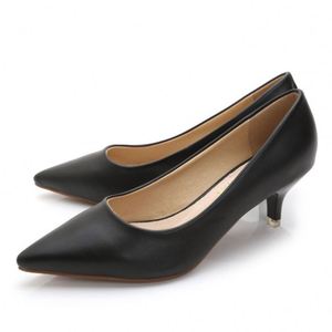 <span class=keywords><strong>Zapatos</strong></span> <span class=keywords><strong>de</strong></span> Tacón Alto Profesionales para Mujer, Elegantes, <span class=keywords><strong>de</strong></span> Punta, Monocromáticos, Tacón Medio, Tacón Fino, para Azafatas, Formales, <span class=keywords><strong>de</strong></span> Trabajo - Product Image 4