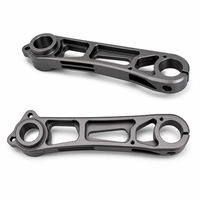 Bras de stabilisation de caméra en aluminium, léger, avec compartiments, pièces usinées de précision, surface fine, usinage CNC
