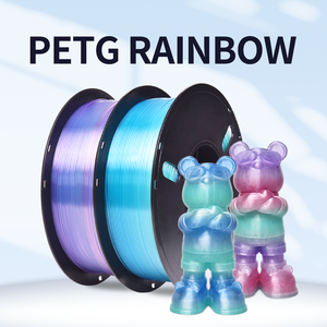 Filamento PETG de Alta Calidad para Impresora 3D, Color Rojo Arcoíris Devorador de <span class=keywords><strong>Almas</strong></span>, 1.75mm 1kg, Alta Temperatura 240°C, para OEM y ODM - Product Image 3