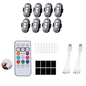 Xe và xe máy không dây <span class=keywords><strong>LED</strong></span> Strobe <span class=keywords><strong>Lights</strong></span> với điều khiển từ xa máy bay xe Đạp <span class=keywords><strong>C</strong></span>ảnh Báo ánh sáng không thấm nướ<span class=keywords><strong>c</strong></span> - Product Image 6