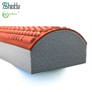 Zhensheng coussin d'équilibre personnalisé disque de massage yoga pilates coussin demi-rond TPE EVA rouleau de massage