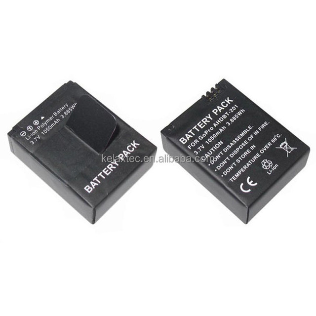 1600mAh 3.7V Camera Battery for Gopro Hero 3 Camera Battery for Gopro Hero 3 Action Camera Lithium Batteries
