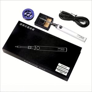 Outil de réparation de vélo portable, mini, sans fil, électrique, multifonction, réglage de la température, en alliage d'aluminium, pour l'extérieur, noir - Product Image 5