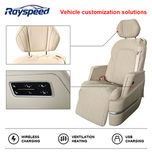 Sedili in pelle MPV di lusso 20 anni personalizzati per Kia carnevale <span class=keywords><strong>Mercedes</strong></span> <span class=keywords><strong>Vito</strong></span>/<span class=keywords><strong>V</strong></span>-<span class=keywords><strong>Class</strong></span> impermeabile e reclinabile - Product Image 3