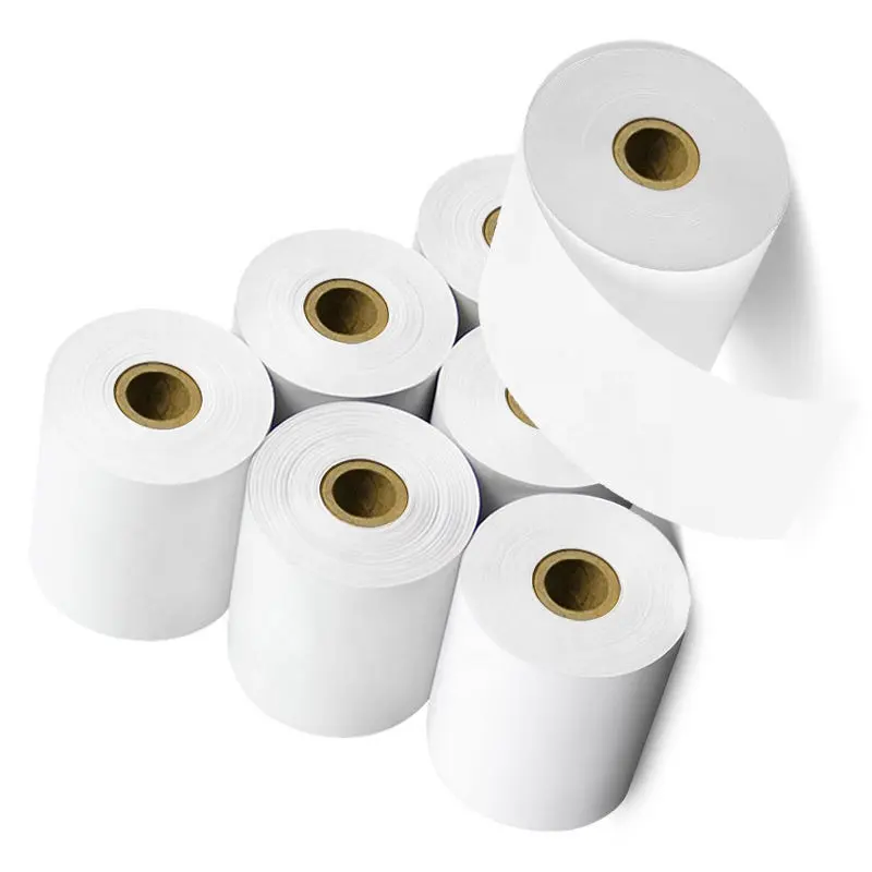 All Types Of Transfer Paper Thermal Printer Paper Roll Blank Sticker Direct Thermal Paper For Cash Register