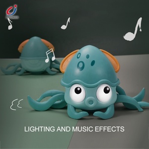Chengji Juguetes Baby Infrared Sensing Walking <strong>Toys</strong> Pull Bathing Musical Kids Induction Escape <strong>Crab</strong> Octopus <strong>Crawling</strong> <strong>Toy</strong> - Product Image 4