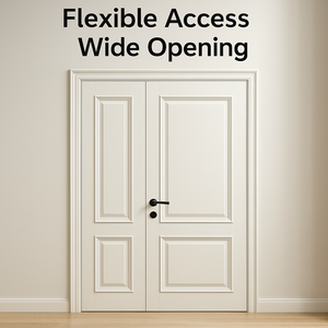 Thiết kế hiện đại thép mạ kẽm chống cháy cửa an ninh cho lối vào biệt thự khách sạn bệnh viện căn hộ trung tâm thương mại tầng hầm - Product Image 4