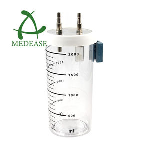 Polycarbonaat Materiaal Medische Ziekenhuis Zuig Regulator Fles Potten 2L Medische Vacuüm Fles - Product Image 1