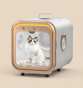 Cabina Secadora para Mascotas de Lujo Moderna, Ecológica y Antibacteriana de Plástico ABS de 67L para Perros y Gatos, Venta al por Mayor OEM ODM - Product Image 1