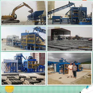 <strong>QT8</strong>-15B Fully Automatic Hollow <strong>Block</strong> Making <strong>Machine</strong> Manually Operated Motor Gearbox Mold for Sand Fly Ash Clay Cement Bricks - Product Image 4