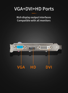 Geforce GT610 2GB GDDR3 Tarjeta de video GT610 35W 64-bit 48SP DP * 1 HD * 1 VGA * 1 <span class=keywords><strong>PCI</strong></span> Express 2,0 PC Tarjeta gráfica GPU - Product Image 5