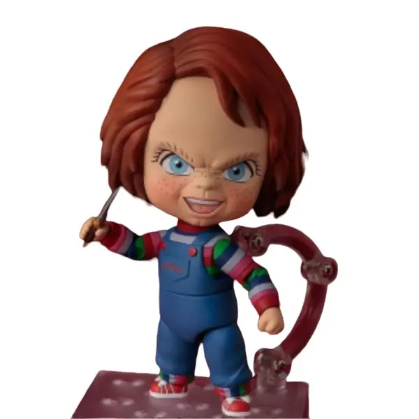 Coleção plástica personalizada DC Comics chucky boneca anime figura True-Moves bons rapazes ação figura brinquedos para crianças