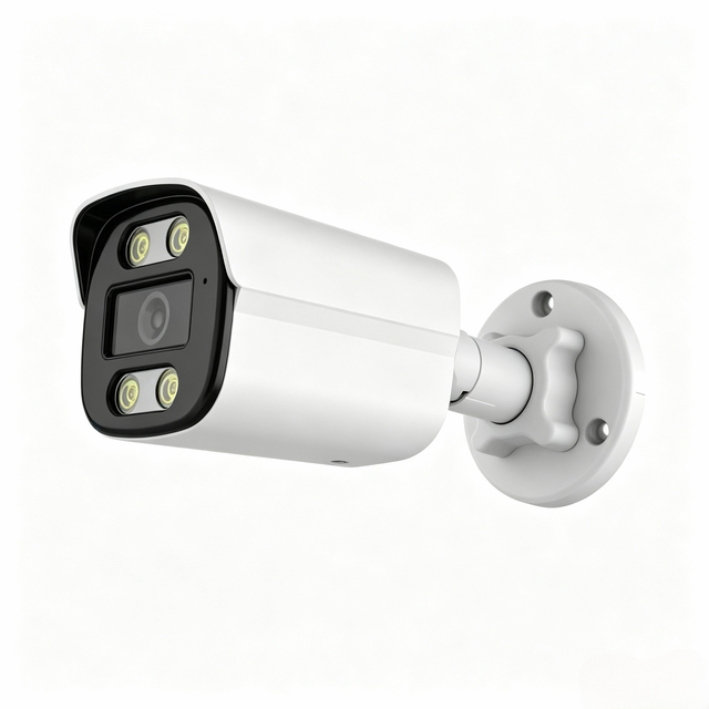 YANX Outdoor 4MP 5MP 8MP 4K PoE  CCTV Camera with Dual Light Full Color One-Way Audio Motion Detection Waterproof Audio Camera