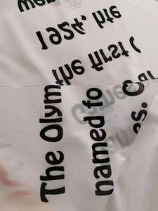 DIN4102 B1 retardante de fuego 110gsm de la bandera de tela - Product Image 3