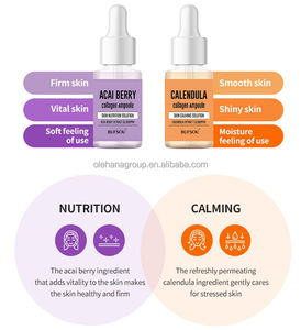 Suero en Ampollas Perfecto, Tratamiento para el Acné con Caléndula, Calma la Piel Flácida, Suero Facial Hidratante y Aclarante Orgánico OEM - Product Image 2