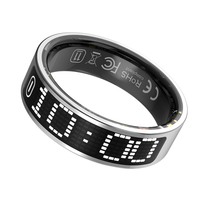 Anillo Inteligente 5ATM con Monitor de Frecuencia Cardíaca, Seguimiento del Sueño, Oxígeno en Sangre, Control de Cámara por Gestos y Operación Táctil