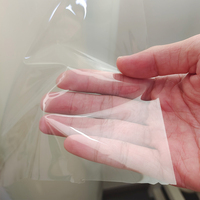 Rouleau de film TPU transparent 1-2 mm, feuille de plastique souple pour tapis de bureau d'étudiant, nappe, matière première, prix usine