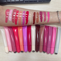 Brillo Labial Vegano de Alta Calidad con Tinte Líquido y Péptidos, Bálsamo Labial con Color y Protección Solar, Base para Brillo Labial