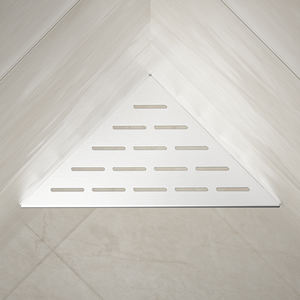 ที่วางสบู่พร้อมที่วางสบู่สำหรับห้องน้ำที่จัดระเบียบกระเบื้องห้องอาบน้ำแบบทันสมัยไม่จำเป็นต้องใช้กาวในชั้นวางเหล็กสีดำ - Product Image 4