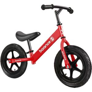 Bicicleta de equilibrio para niños, bicicleta de equilibrio con neumático de goma de 12 pulgadas, asiento ajustable - Product Image 5