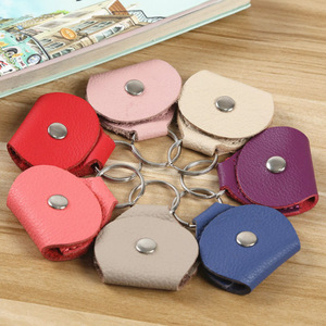 Bolsa simple para guardar púas de guitarra, bolsa para guardar púas, monedas y cambio, llavero con púa de guitarra - Product Image 1