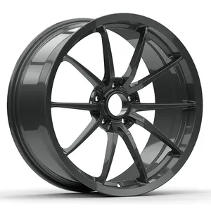 Forged Wheels CNC Wheels Transparent Wheels Black 20 Inch Blue and Black 19 Inch Black Car Rims 18 Inch Black