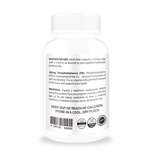 Suplemento de Fosfatidilserina Shecome al por Mayor, Fabricante de Suplementos para la Cognición y Salud Cerebral, 120 Cápsulas de Fosfatidilserina - Product Image 5