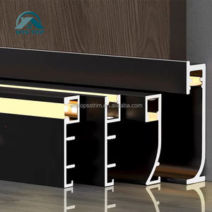 Perfil de Aluminio con Luz <span class=keywords><strong>LED</strong></span> Integrada para Zócalo, Iluminación <span class=keywords><strong>LED</strong></span> para Zócalo, Perfil de Aleación de Aluminio con Luz <span class=keywords><strong>LED</strong></span> - Product Image 5