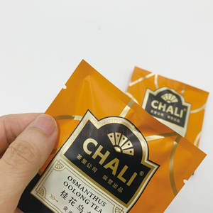 Bolsa pequeña con sello de tres lados de papel de aluminio impreso personalizado, bolsa de embalaje de té blanco de árbol antiguo para café en polvo - Product Image 6