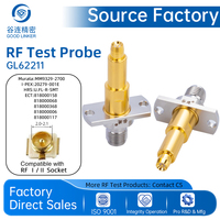 Sonde de test femelle SMA, connecteur coaxial RF, broche de test coaxiale 2.0 2.1 mm, prises de première et deuxième génération GL62211
