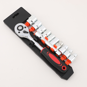 Juego de Herramientas de Reparación de Garaje Profesional Industrial de 12 Piezas, Juego de Llaves de Impacto de 1/2 Pulgada, Acabado de Acero al Cromo Vanadio, Hexagonal, OEM, Mantenimiento - Product Image 2