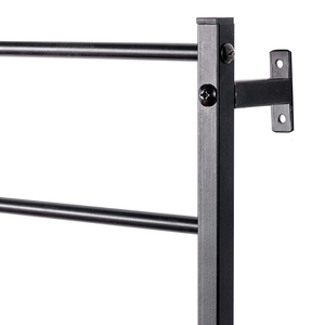 Treillis <span class=keywords><strong>de</strong></span> jardin en fil métallique noir moderne, grand, à fixer au <span class=keywords><strong>mur</strong></span>, support en treillis pour plantes grimpantes - Product Image 4