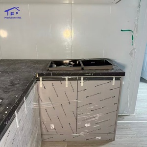 Casa Contenedor Prefabricada Expandible, Microcasa Portátil Moderna y Transpirable con Cocina y Baño, Cabaña Pequeña Móvil - Product Image 4
