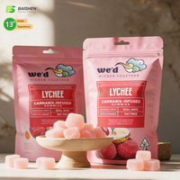 Sachet Doypack Personnalisé Imprimé Numérique Refermable avec Fermeture Zip, Qualité Alimentaire, pour Snacks, Bonbons et Noix