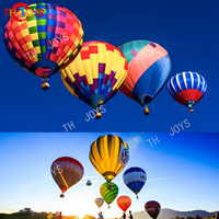 Décoration gonflable pour événements, grande amusante, ballons à air chaud aux couleurs arc-en-ciel, marque TH, modèle 7897, origine Chine