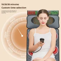 Coussin de massage électrique intelligent multifonctionnel pour tout le corps Coussin de massage électrique à vibration pour la maison