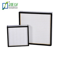Filtro HEPA de alta flujo de aire y pliegues mini para unidad comercial de tratamiento de aire HVAC